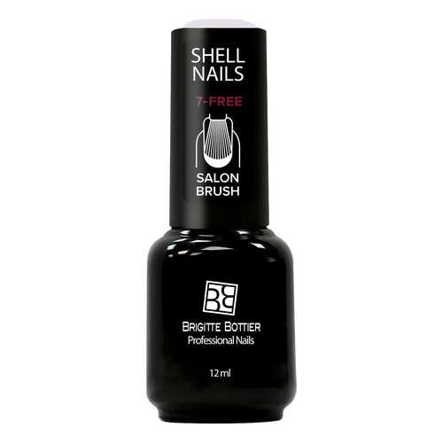 Гель-лак Brigitte Bottier Shell Nails тон 983 серебряный с мелкими блестками, 12мл