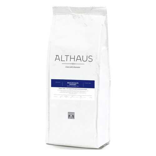 Чай Althaus Mountain Herbs, черный листовой с добавками, 250 гр