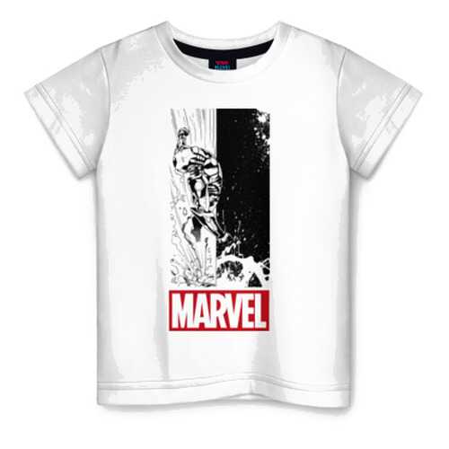 Детская футболка ВсеМайки IRON MAN хлопок, р. 128