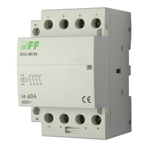 Контактор модульный Евроавтоматика F&F ST63-40/24