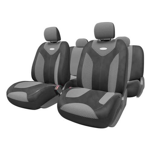 Комплект чехлов на сиденья Autoprofi Matrix MTX-1105 BK/D.GY (M)