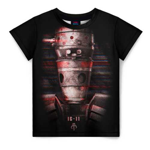 Детская футболка ВсеМайки 3D IG-11 The Mandalorian, размер 164