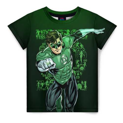 Детская футболка ВсеМайки 3D Green Lantern, р. 170