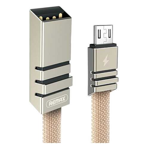 Кабель Remax rc-081m microUSB 1м Yellow