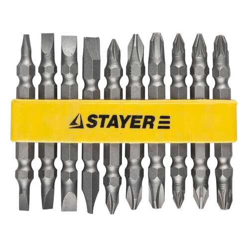 Набор бит для дрелей, шуруповертов Stayer 2605-H10_z01