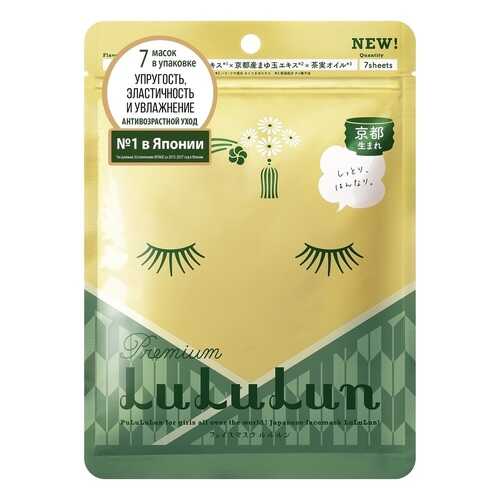 Маска для лица LuLuLun Premium Face Mask Tea Flower, 7 шт х 130 г