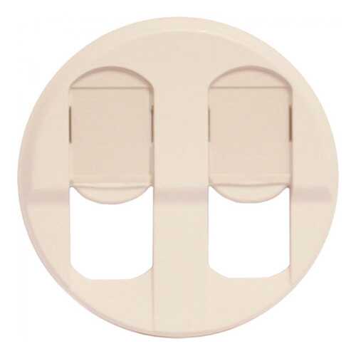 Накладка Legrand Celiane 2хRJ45 слоновая кость 66236