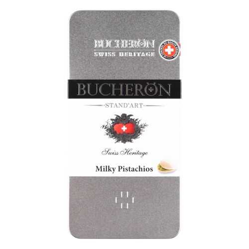Шоколад молочный Bucheron с фисташками 100 г
