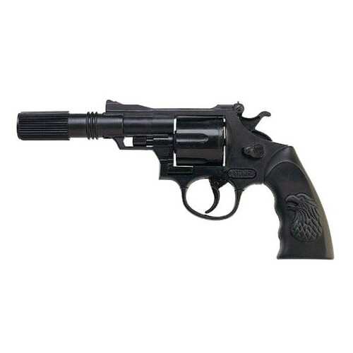 Пистолет игрушечный Buddy, 12-зарядные Gun, Agent 235mm, упаковка-карта
