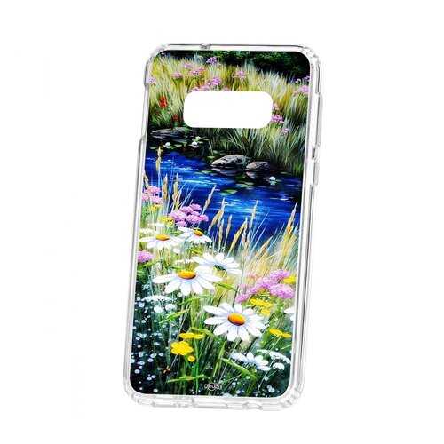 Чехол Kruche Samsung Galaxy S10e Print Ромашки у ручья