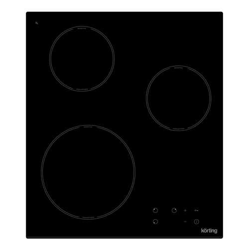 Встраиваемая варочная панель индукционная Korting HI 42031 B Black