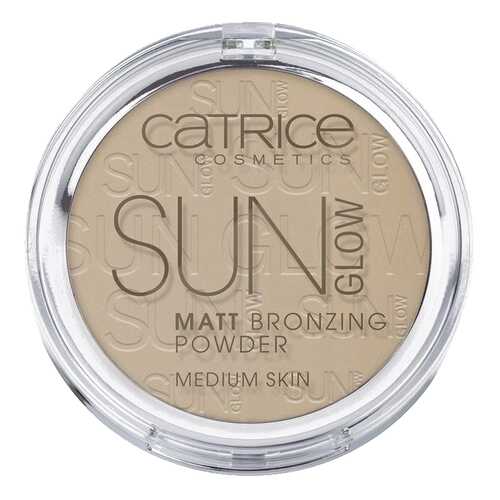 Бронзер для лица Sun Glow Matt Bronzing Powder 030 Medium