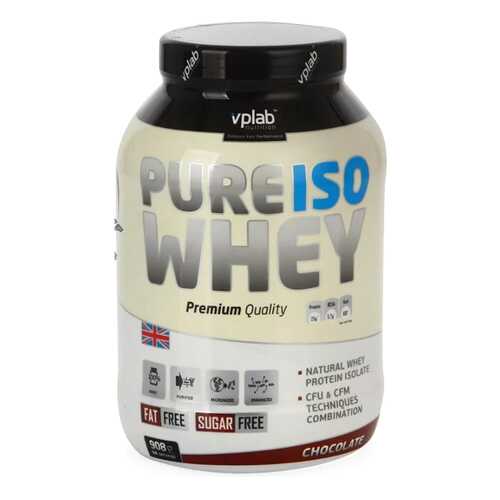 Протеин VPLab Pure Iso Whey 1060 г Chocolate