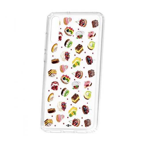Чехол Kruche Huawei P20 Print Cake