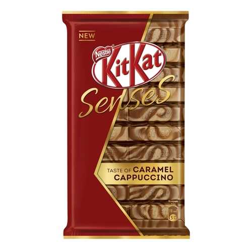 Шоколад Kit-Kat senses со вкусом капучино и карамели с хрустящей вафлей 112 г