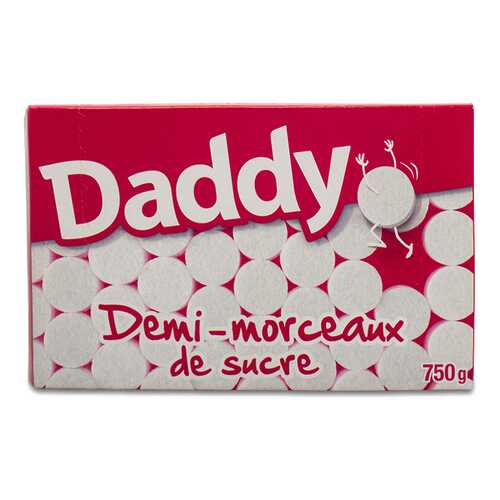 Сахар DADDY тростниковый кусковой CrystalCo 750г Франция