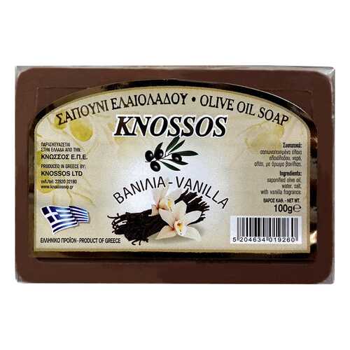 Мыло натуральное Knossos оливковое Ваниль 100 г