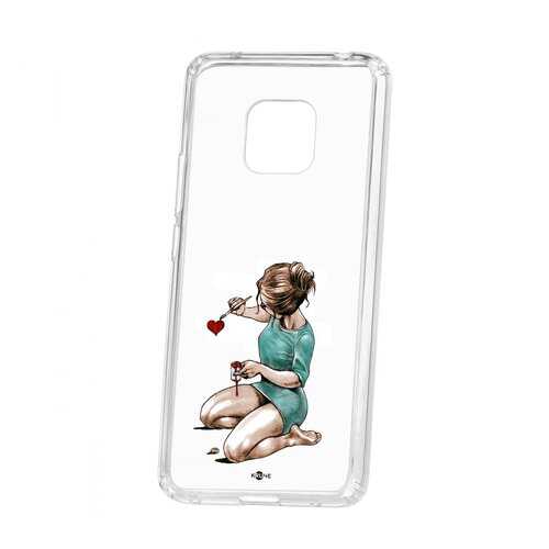 Чехол Kruche Huawei P20 Print Рисуя любовь