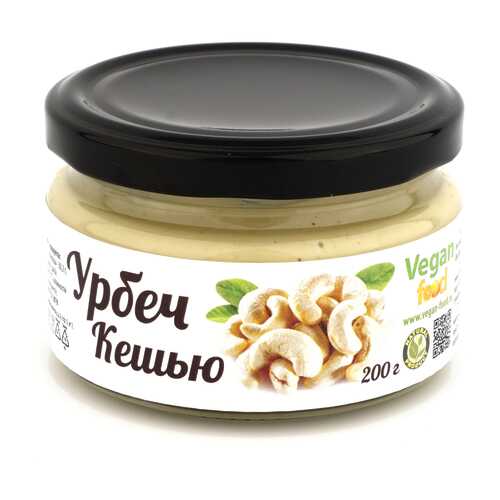 Урбеч Vegan-food из ядер кешью 200 г