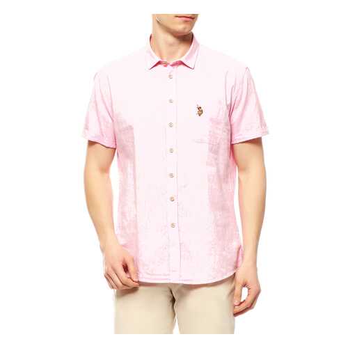 Рубашка мужская U.S. POLO ASSN. G081SZ0040ELFY18Y розовая S