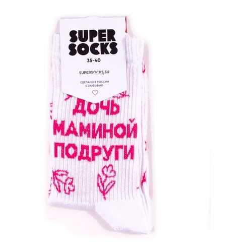 Носки женские Super Socks Doch белые 36-40