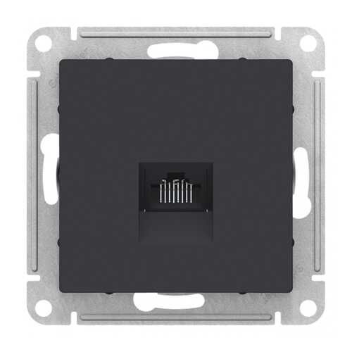 Розетка SE AtlasDesign Карбон компьютерная RJ45, механизм
