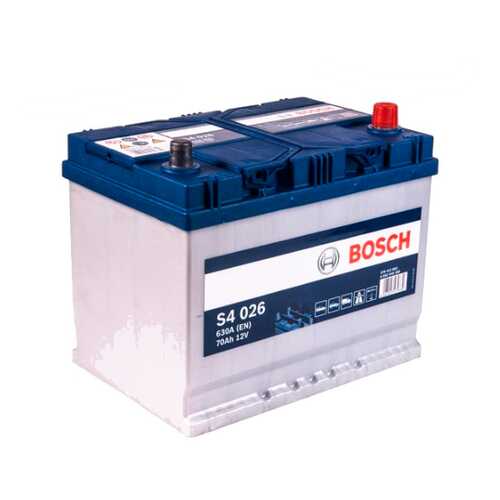 0 092 S40 260_аккумуляторная Батарея! 19.5/17.9 Евро 70ah 630a 261/175/220 Bosch