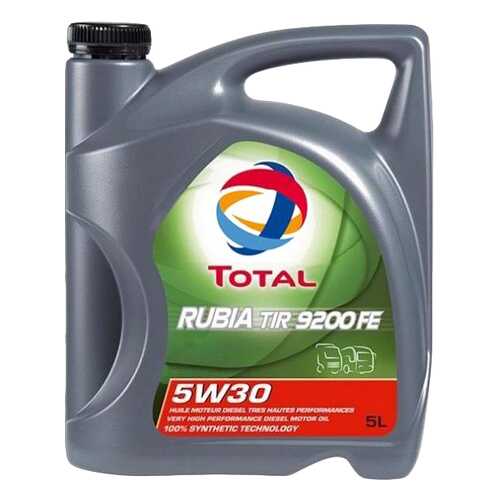 Моторное масло Total Rubia TIR 9200 FE 5W-30 5л