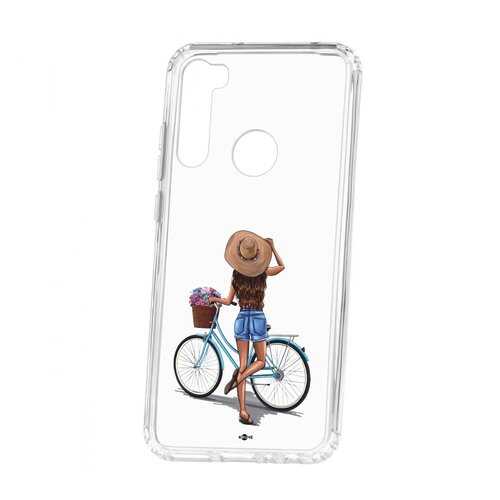 Чехол Kruche Xiaomi Redmi Note 8T Print Велосипедная прогулка