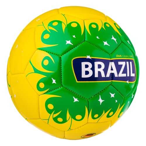 Футбольный мяч Jogel Brazil №5 yellow/green