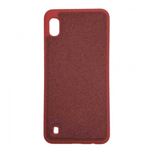 Чехол Fiber Logo для Samsung Galaxy A10 (A105F) Red