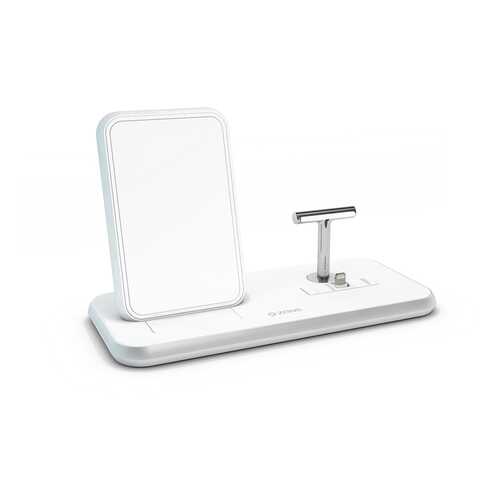 Беспроводное зарядное устройство Zens Dual Aluminium Wireless Charger ZEDC06 (White)