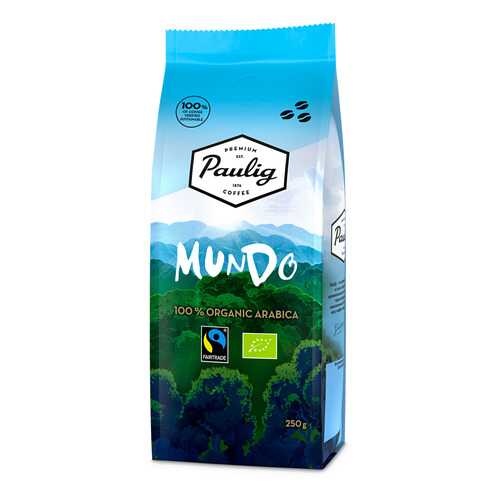 Кофе в зернах Paulig Mundo 250г
