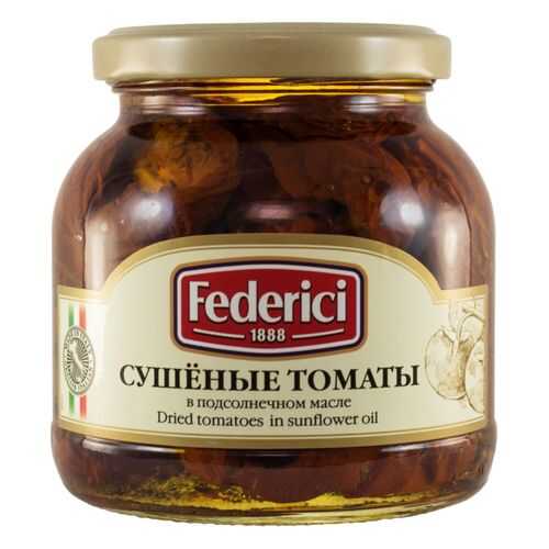 Томаты сушеные Federici в подсолнечном масле 280 г