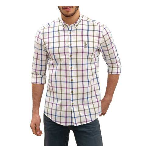 Рубашка мужская U.S. POLO ASSN. G081SZ0040KALEO белая S
