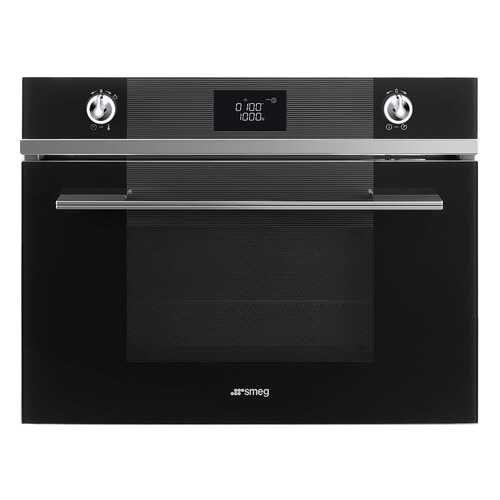 Встраиваемая микроволновая печь с грилем Smeg Linea SF4102MN