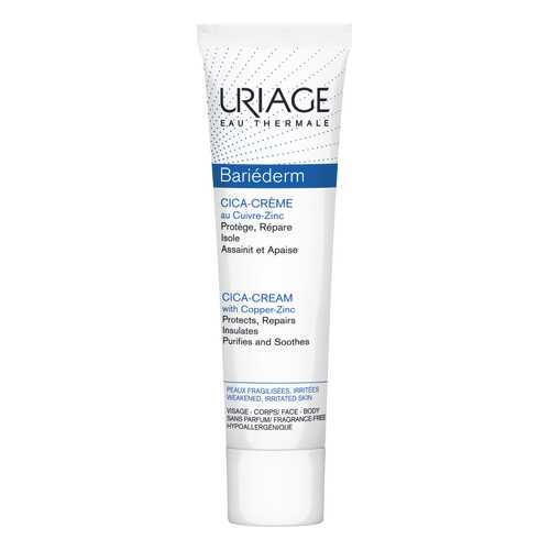 Крем для лица Uriage Bariederm Cica-Creme Reparatrice au Cu-Zn 40 мл