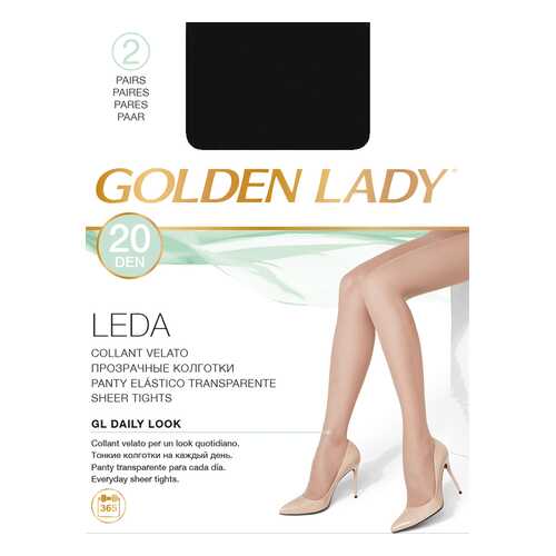 Колготки Golden Lady LEDA 20, nero, 4/L