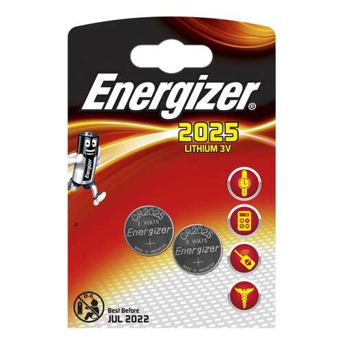 Батарейка Energizer CR2025 2 шт