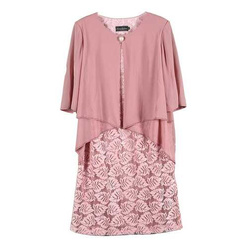 Платье женское Classic Fashion CD-1221-5N розовое 58 EU