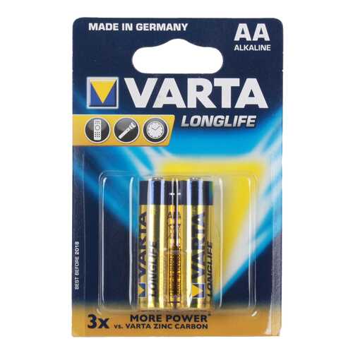 Батарейка VARTA LONGLIFE 4106101412 2 шт