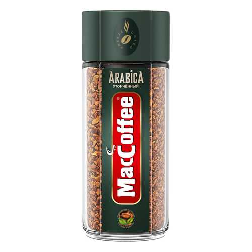 Кофе натуральный растворимый сублимированный MacCoffee ARABICA, ст/б 100г*6