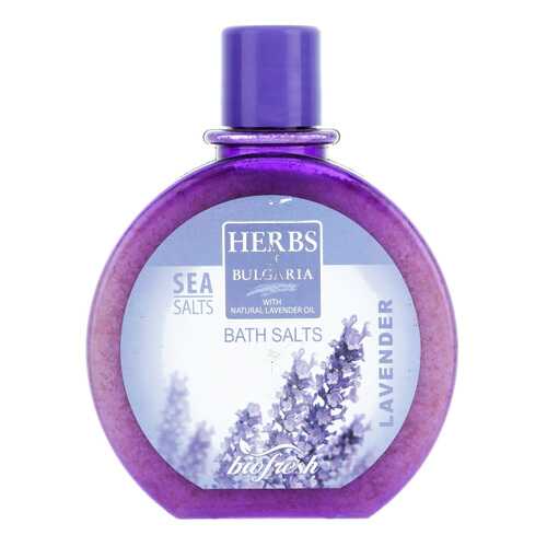 Соль для ванны Herbs of Bulgaria Lavender, 360 г