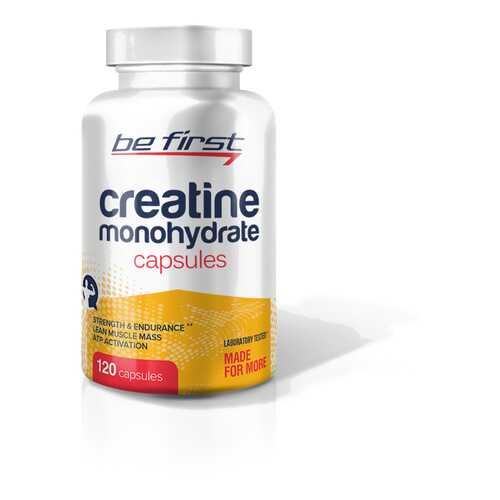 Be First Creatine Monohydrate Capsules 120 капсул без вкуса