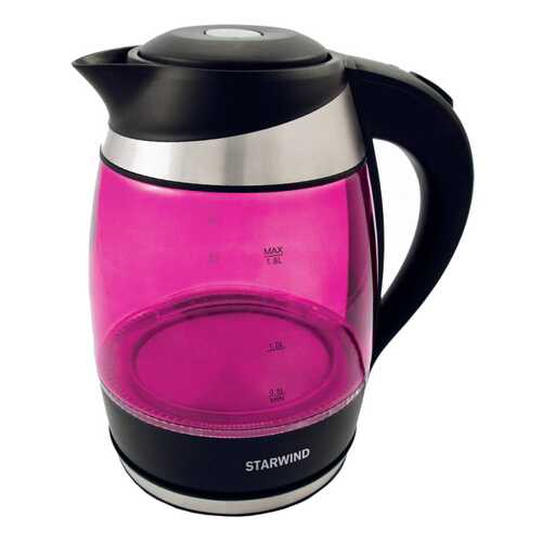 Чайник электрический StarWind SKG2214 Black/Pink