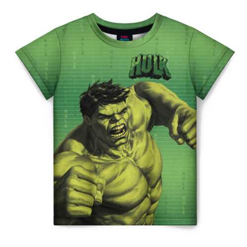 Детская футболка ВсеМайки 3D Hulk, р. 128