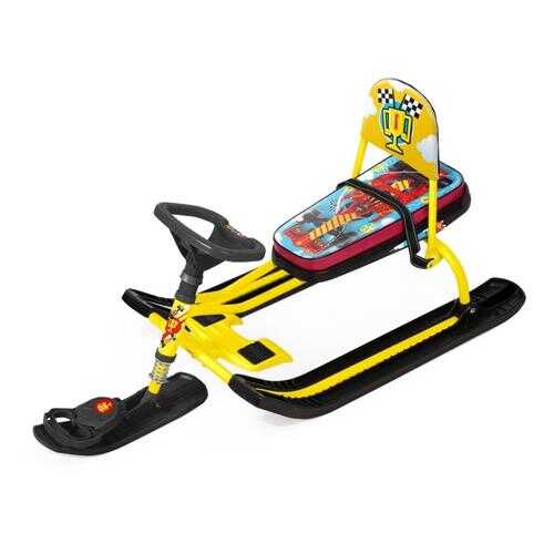 Снегокат Ника Тимка Спорт 4 Nika kids F1 жёлтый каркас