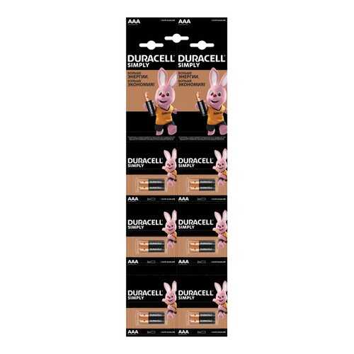 Батарейки Duracell AAA (LR03) 12 шт