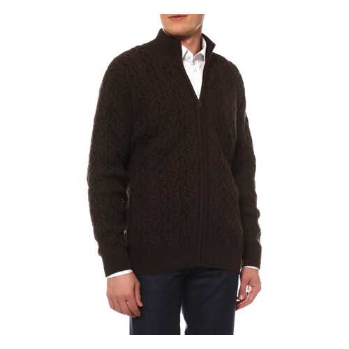 Кардиган мужской Mir cashmere YME16-033 коричневый XL