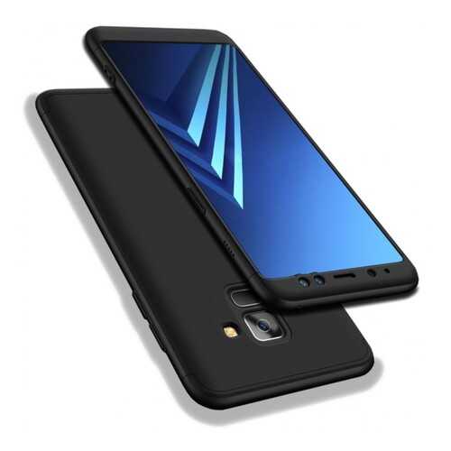 Чехол GKK LikGus для Samsung A730 Galaxy A8+ (2018) Black